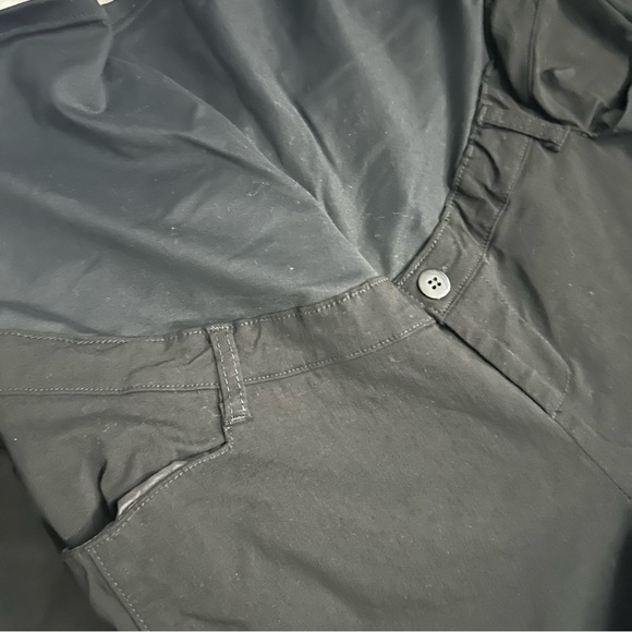 2/$30 Maternity Bootcut Pants High Waist Comfy Maternity Dress Pants, Large - Picture 2 of 12